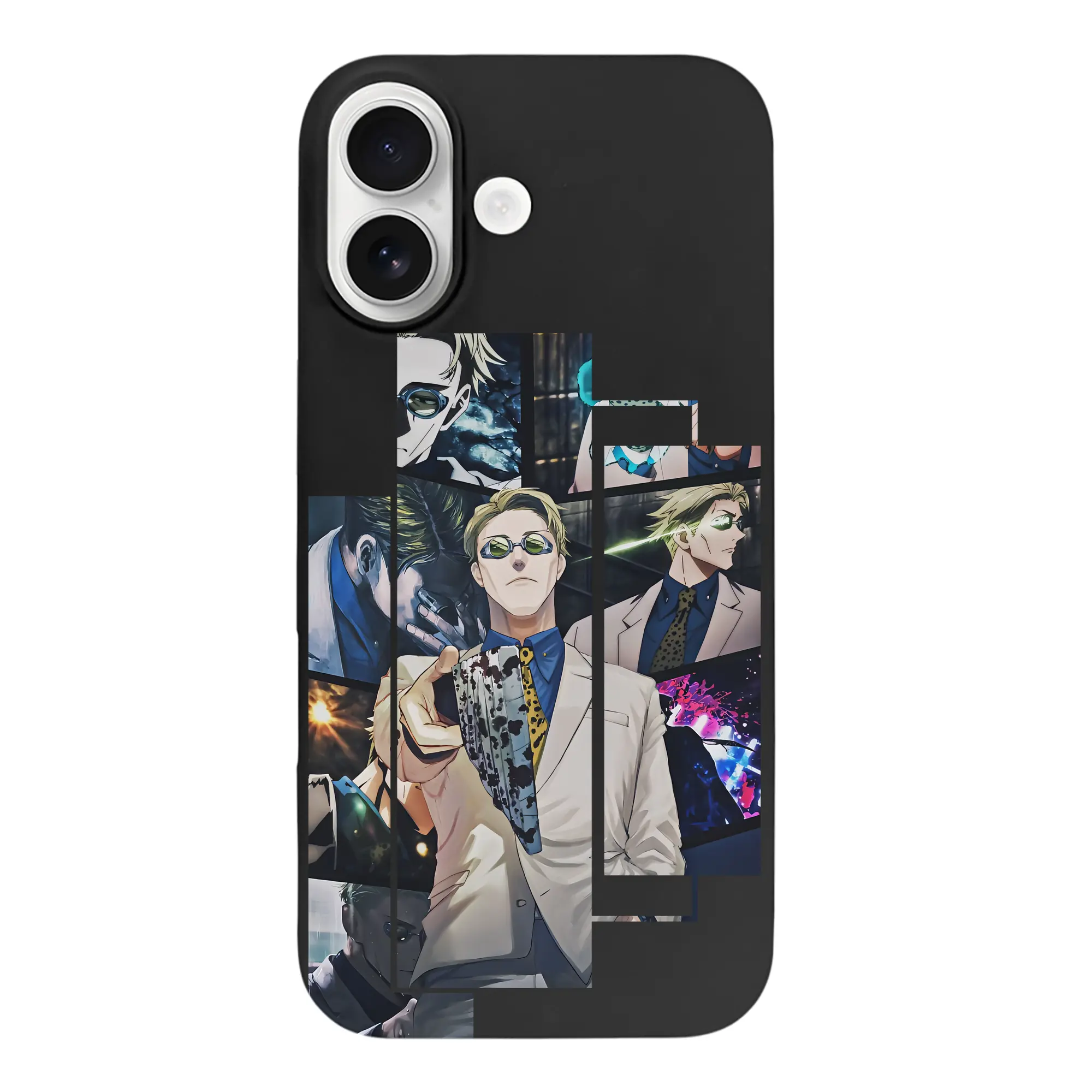 呪術廻戦 グッズ,七海 建人 - iPhone 17 シリーズ シリコンケース 薄型 耐衝撃 指紋防止 ソフトタッチカバー 精密フィット 傷防止 保護ケース iPhone 17/17 Air/17 Pro/17 Pro Max 対応